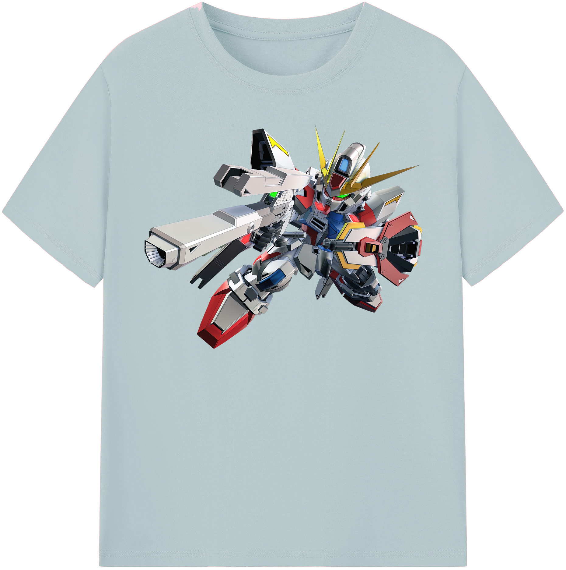 （画像用） 機動戦士ガンダム Mobile Suit Gundam 綿100％半袖Tシャツ（フロントプリント）